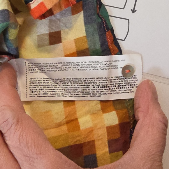 Desigual 100% Modal Colorful Printed Blouse – Women’s Size XS - Picture 10 of 12